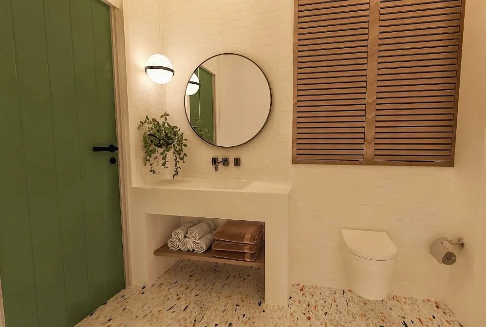 Bathrooms — 5