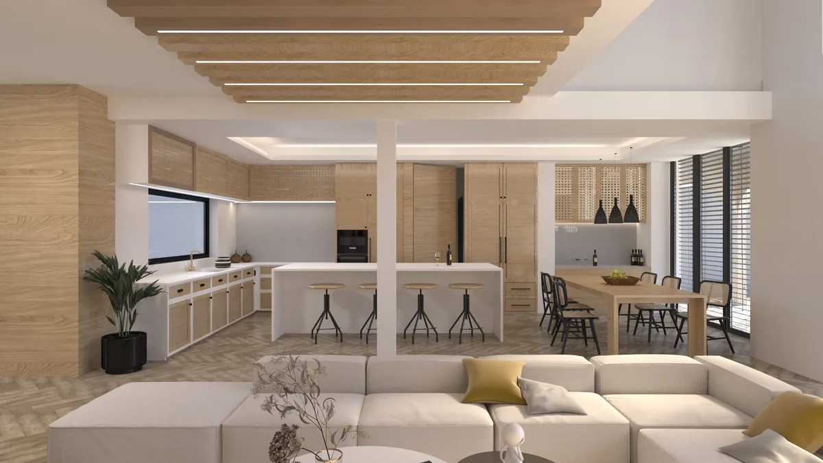 Living Room of Villa "Aruba"